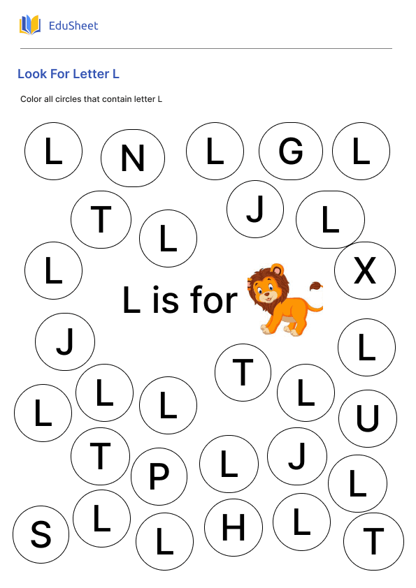 Look For Letter L