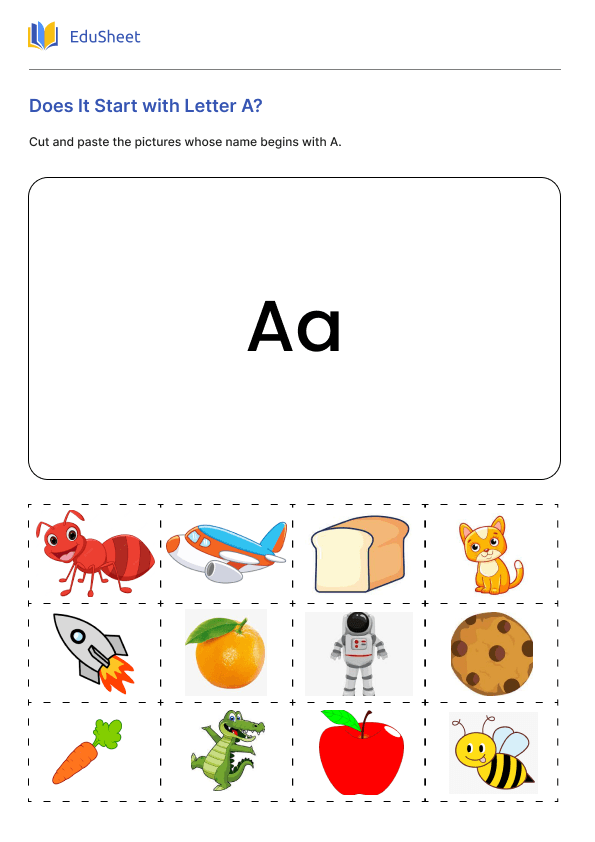 Does It Start with Letter A?