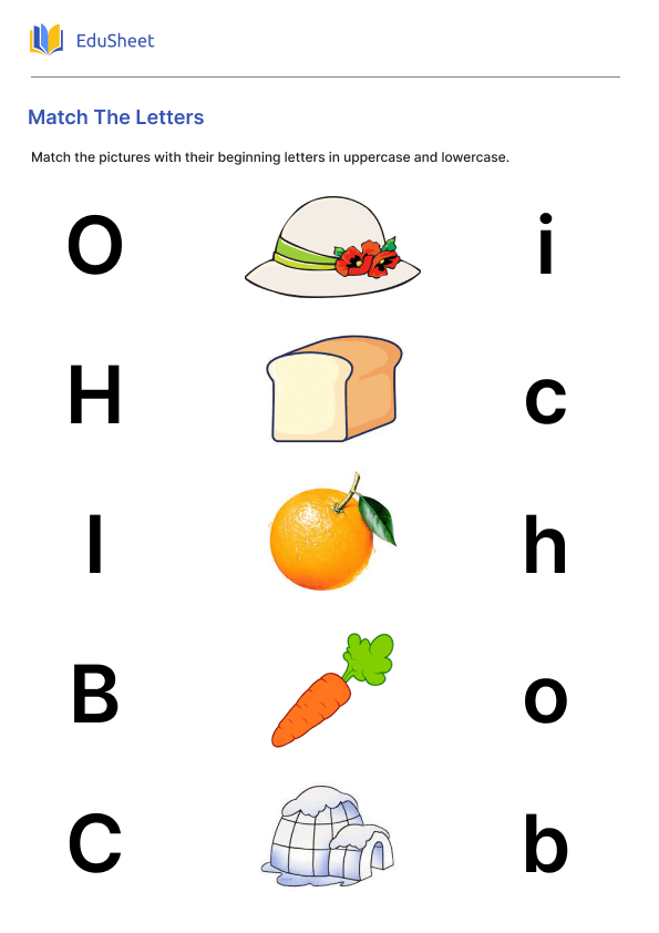 Match The Letters Part 5