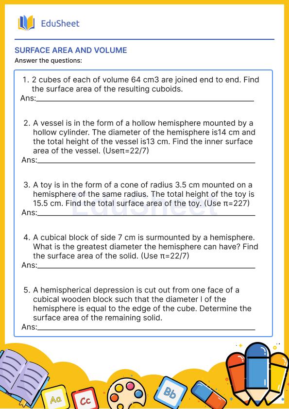 Surface Area and Volume