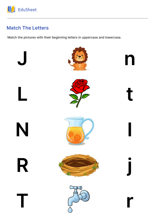 Match The Letters Part 2