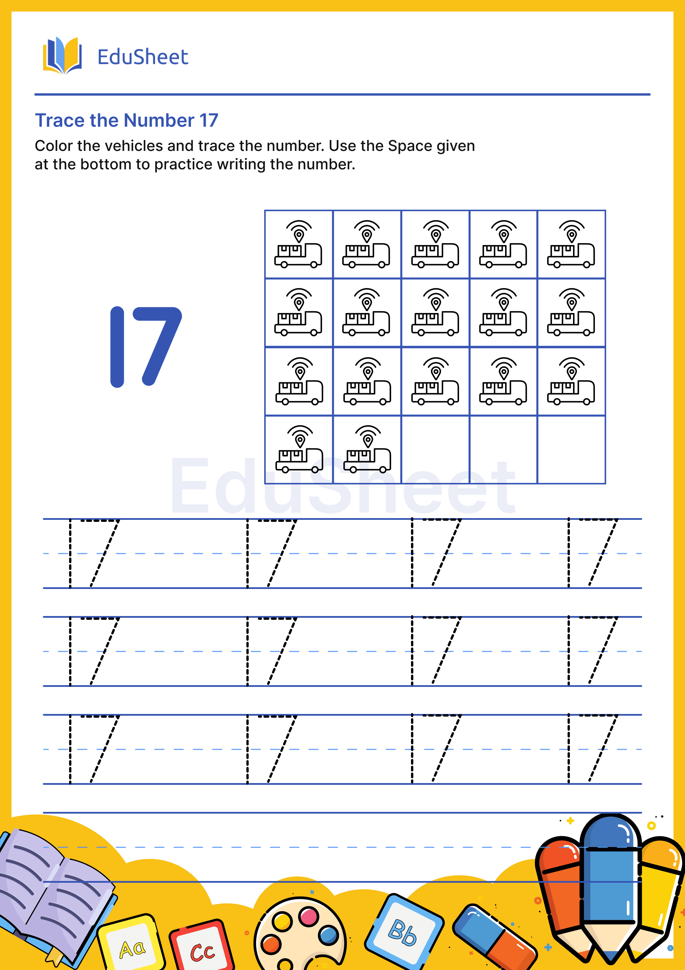 Trace the Number of Vehicles 17