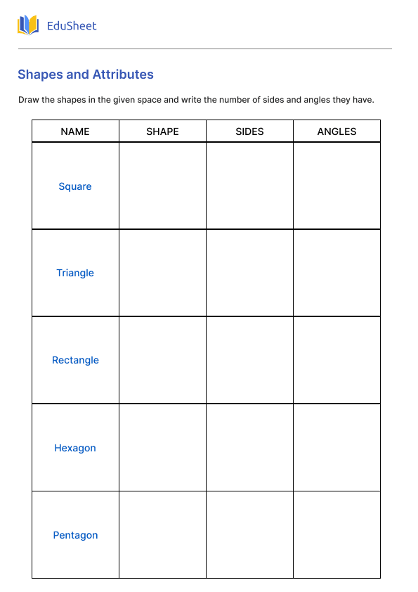Shapes and attributes Part 1