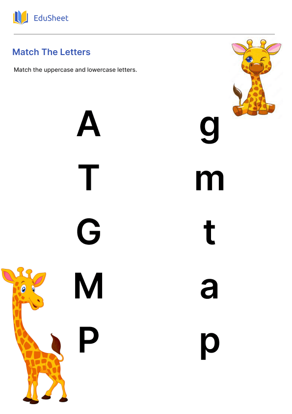 Match The Letters Part 7