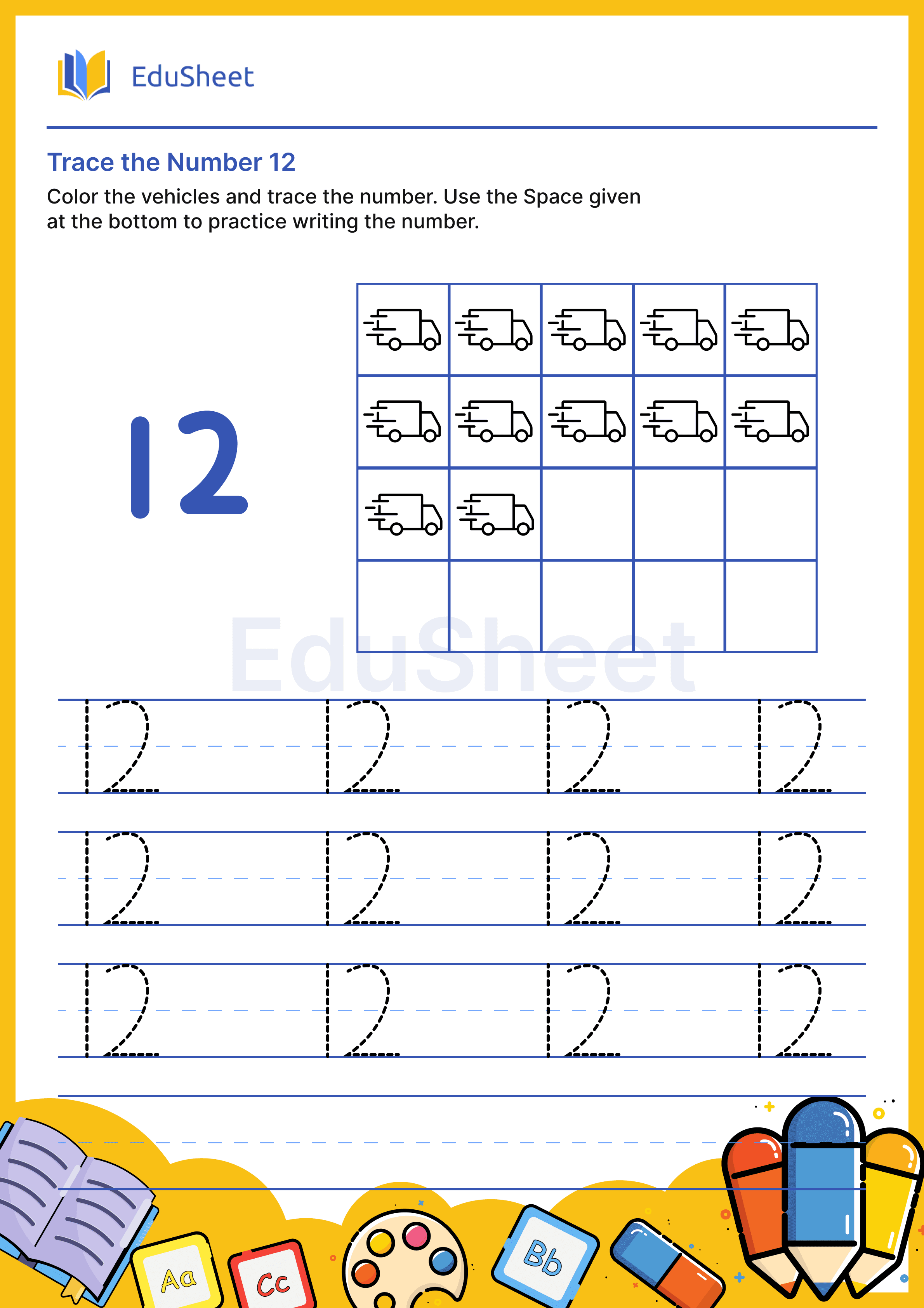 Trace the Number of Vehicles 12