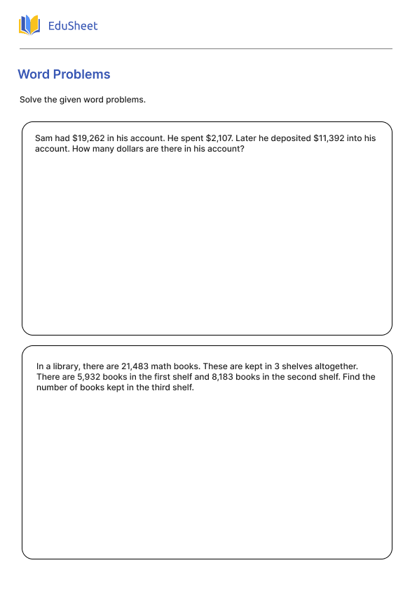 Word Problems Part 18