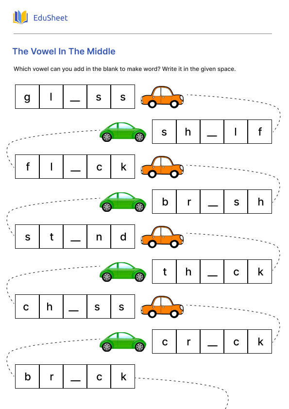 The Vowel in The Middle Part 7
