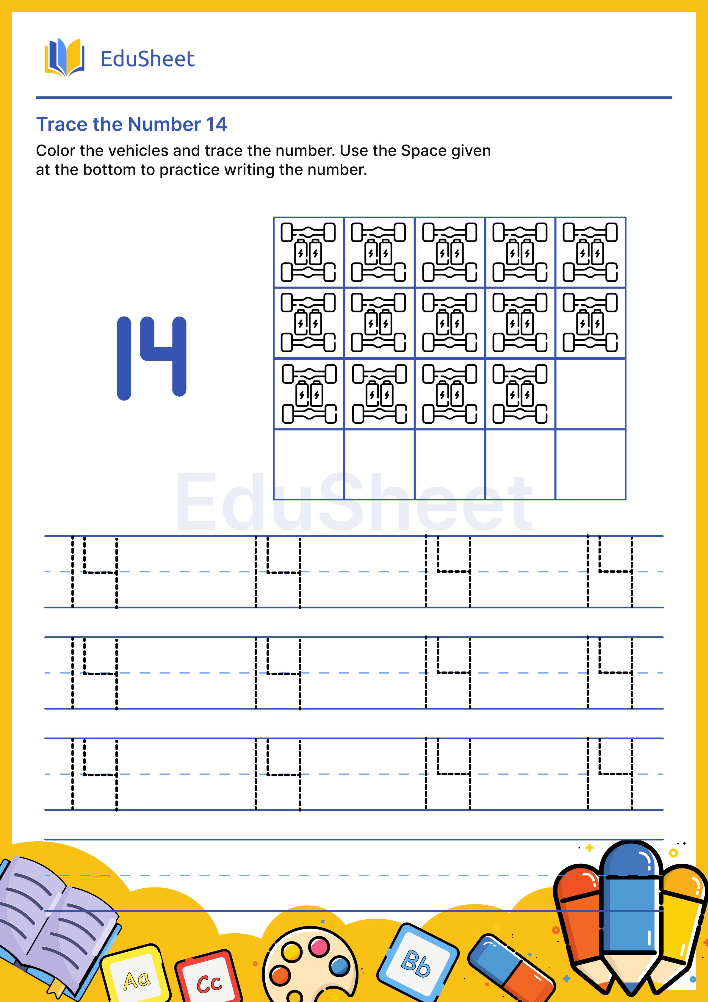 Trace the Number of Vehicles 14