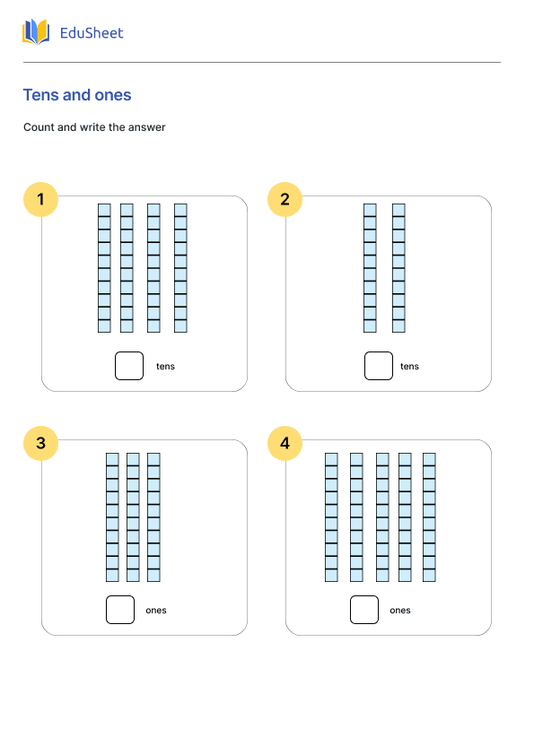 Tens and ones Part 1