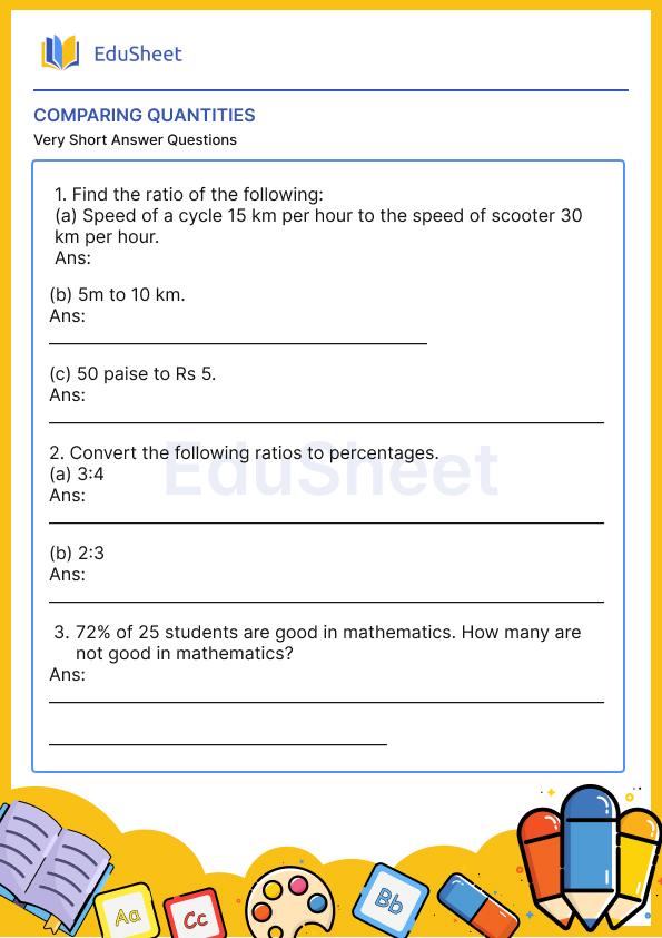 Comparing Quantities