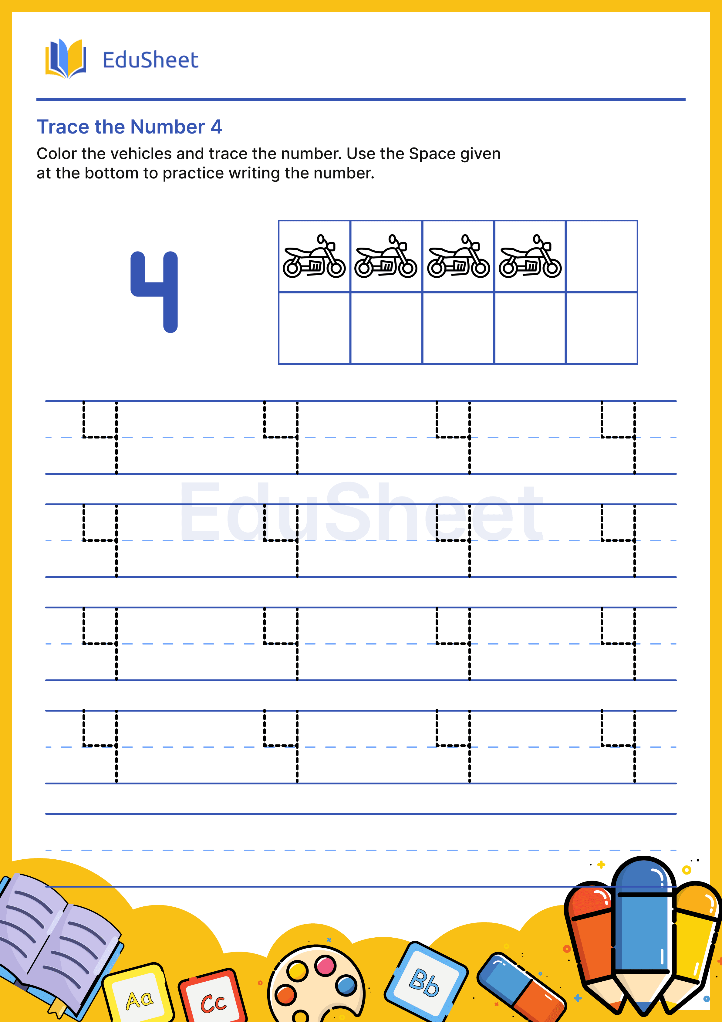 Trace the Number of Vehicles 4