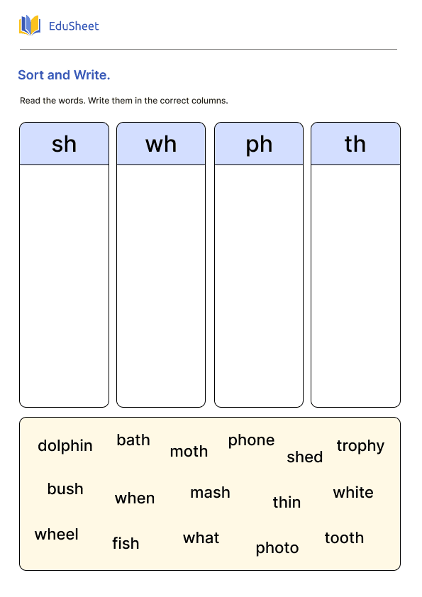Sort and Write Part  2
