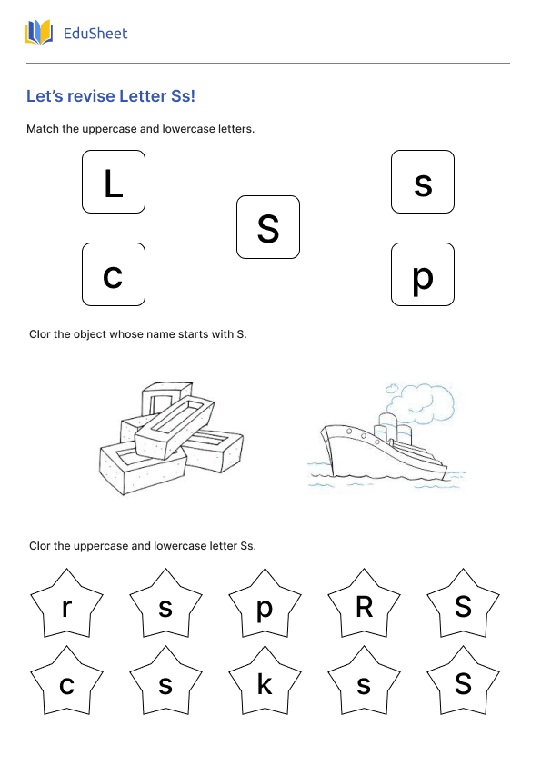 Let’s revise Letter Ss!