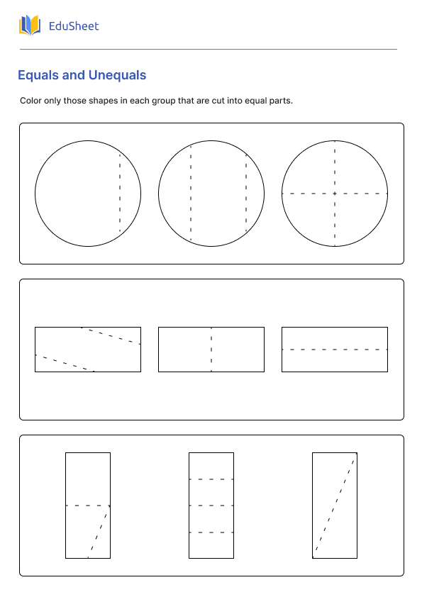 Equals and Unequals Part 1