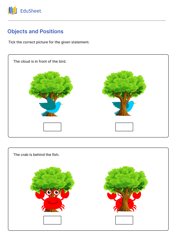 Objects and Positions 2