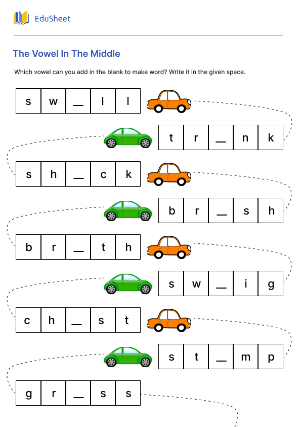 The Vowel in The Middle Part 1