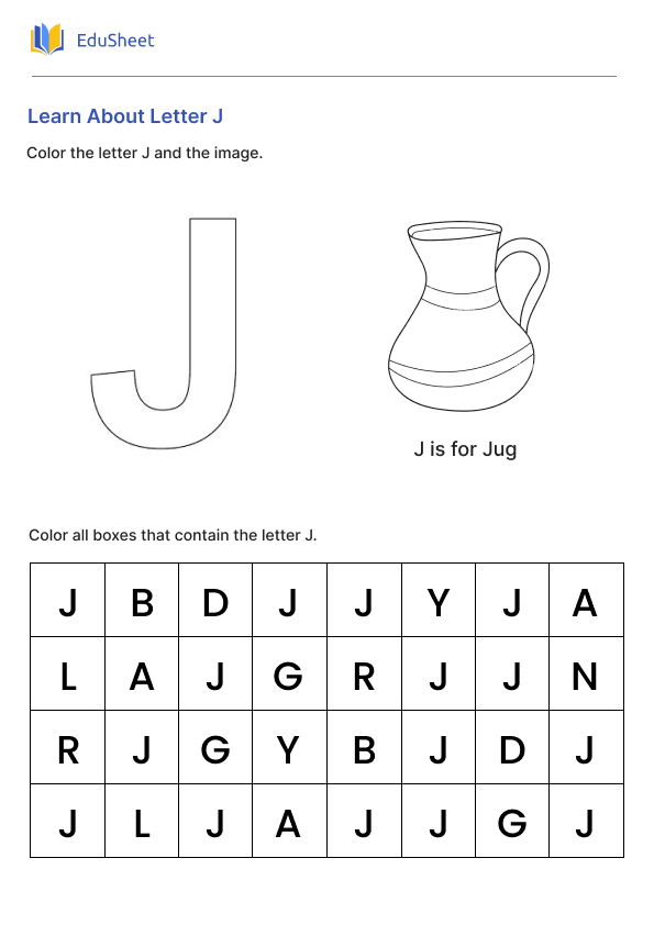 Learn About Letter J