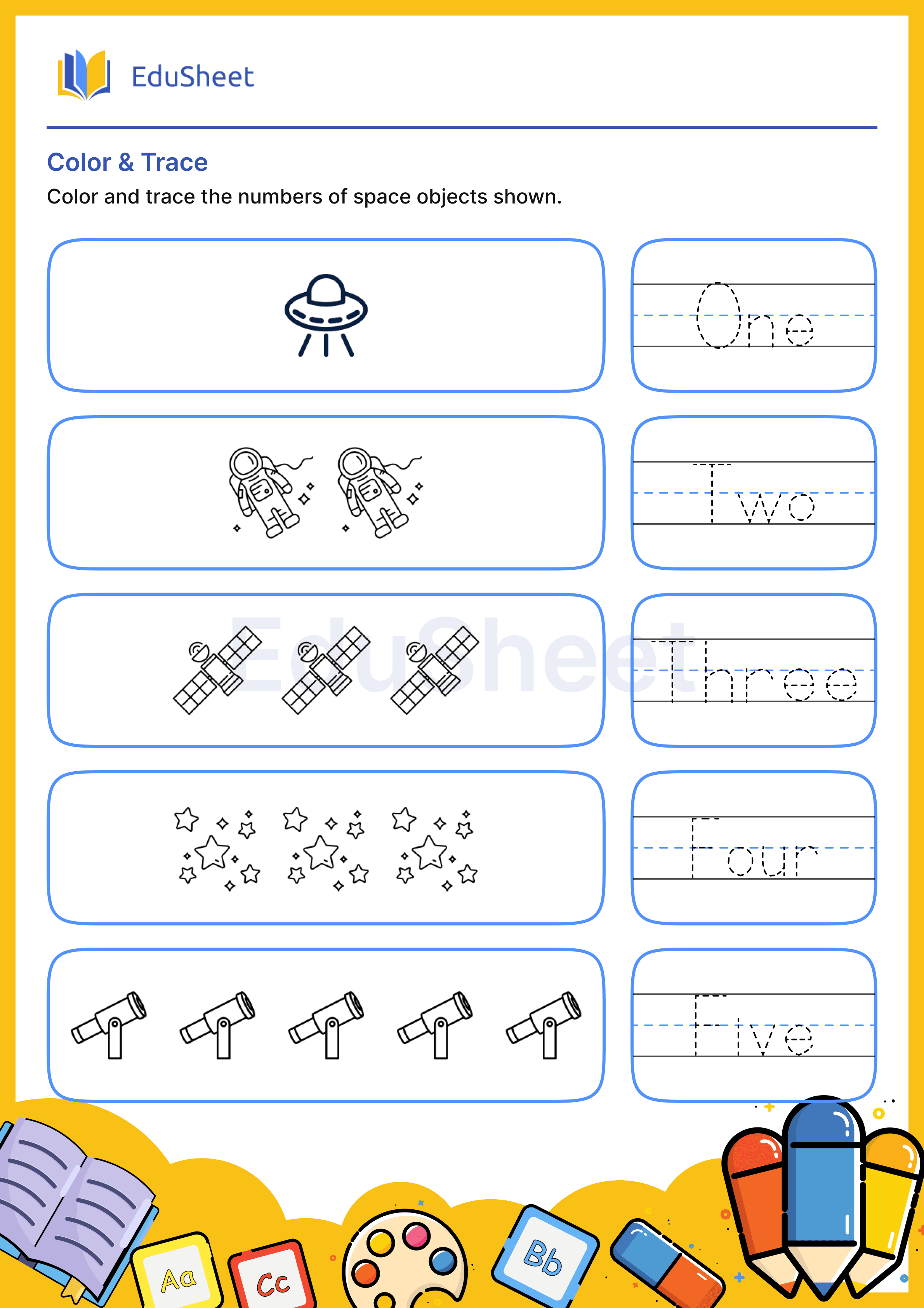 Color Space Objects and Trace Word 2